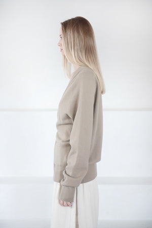 Extreme Cashmere - N°185 Feike Cardigan, Dust
