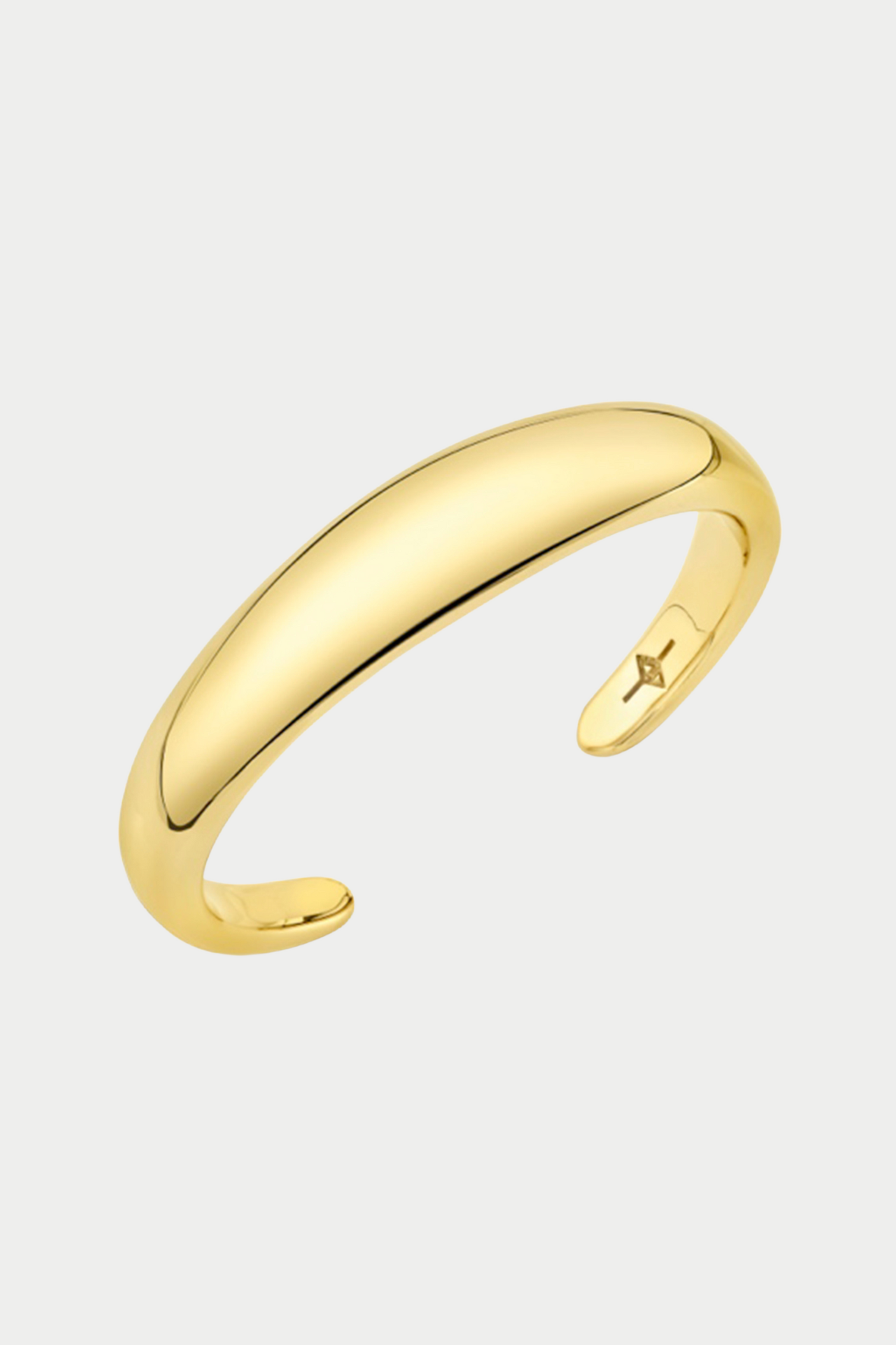 ファッションの Gabriela Pleat Kick – gold cuff, beam flat Artigas アクセサリー