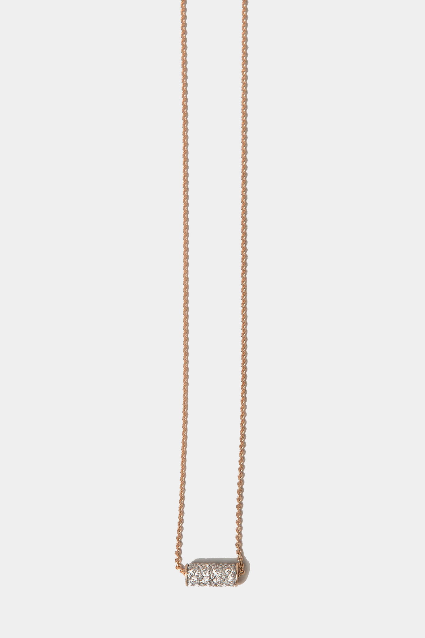 Ginette NY - Mini Straw Diamond Necklace