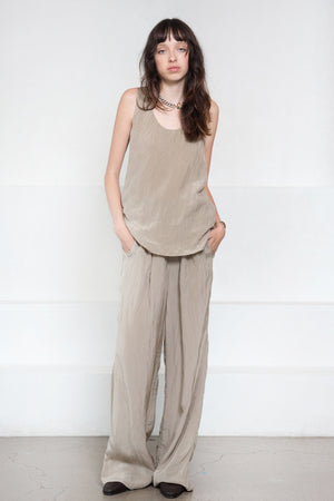 GAUCHERE - Pants, Greige