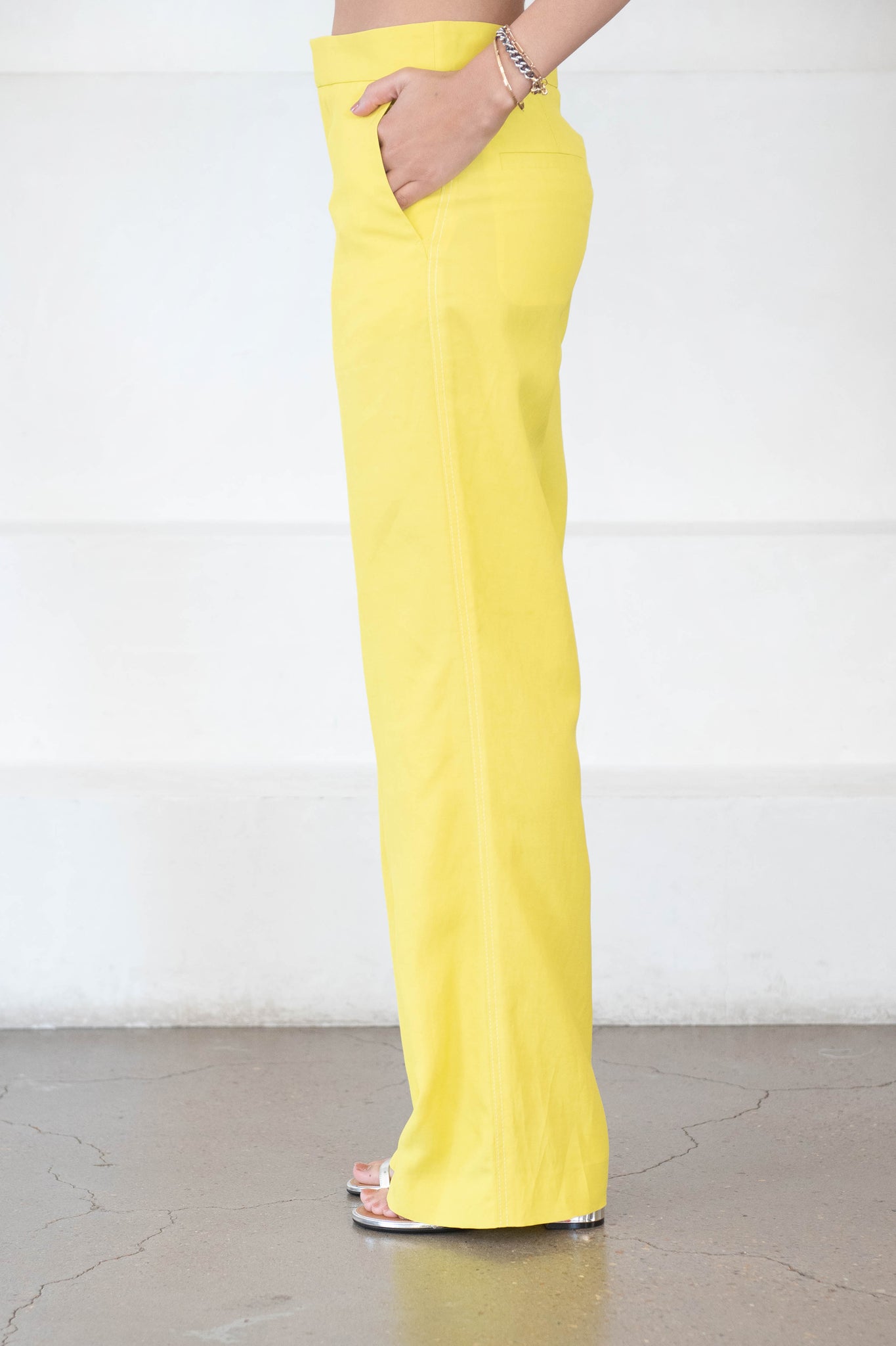 GAUCHERE - Pants, Citrus