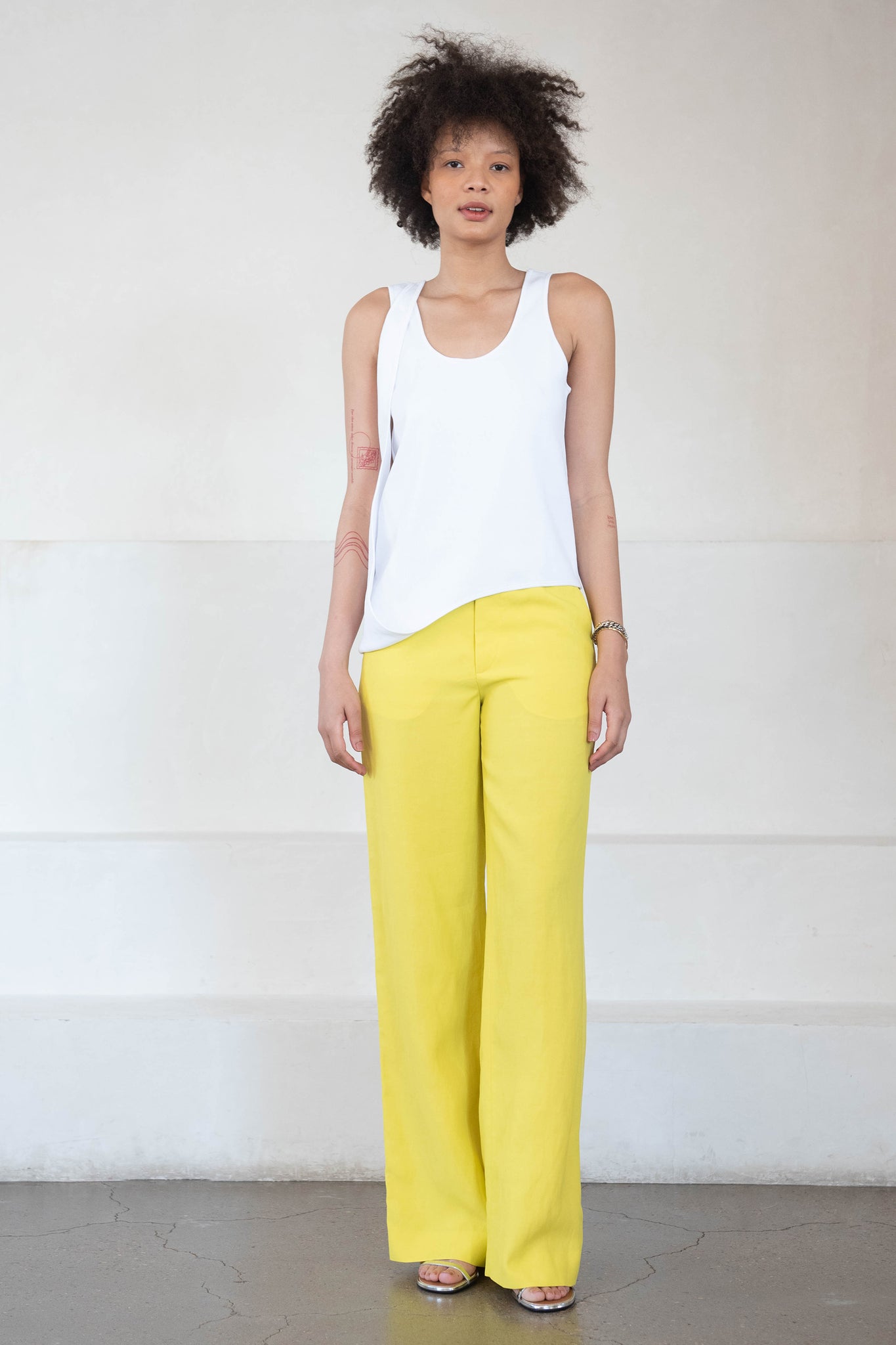 GAUCHERE - Pants, Citrus
