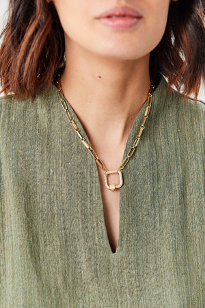 Meander Chain, Yellow Gold