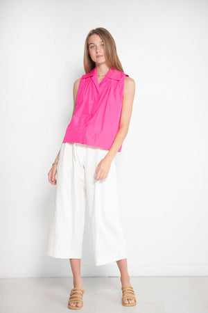 ODEEH - Belt Pants, Chalk