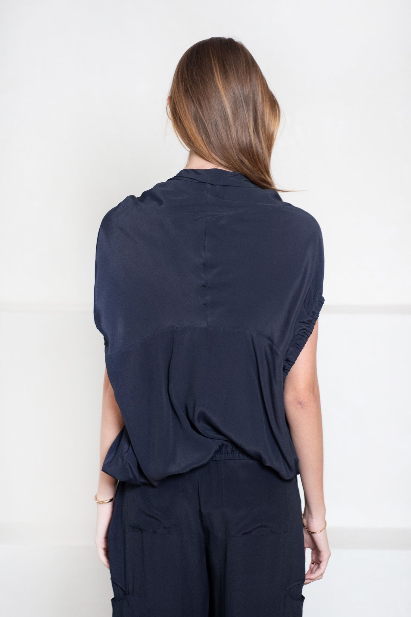 Hache - Bomber Shirt, Navy