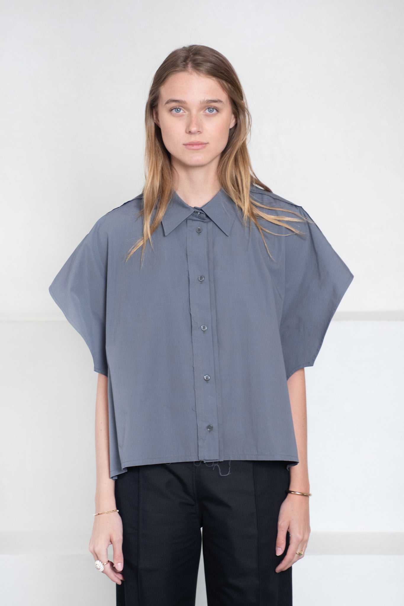 Hache - Bat Shirt, Iron Grey
