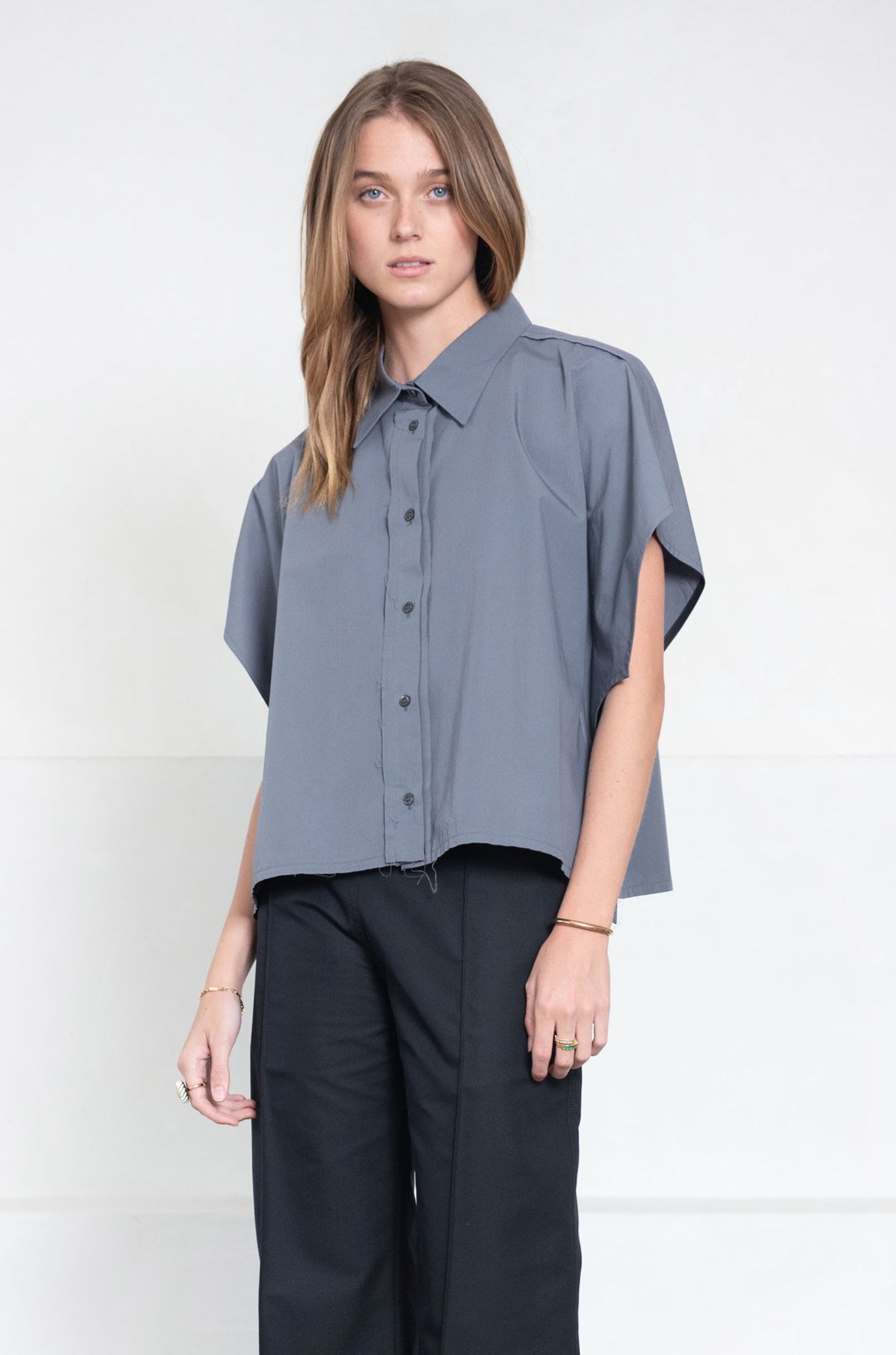 Hache - Bat Shirt, Iron Grey