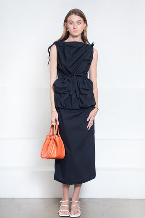 Hache - Militare Dress, Navy