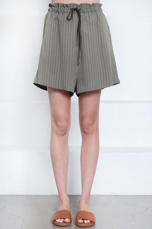 Hache - Breeze Shorts, Military Green