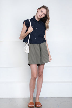 Hache - Breeze Shorts, Military Green