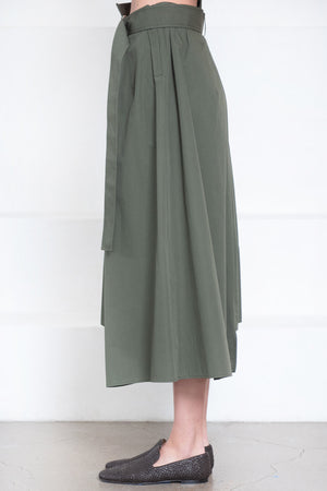 HACHE - A Strenge Skirt, Military Green