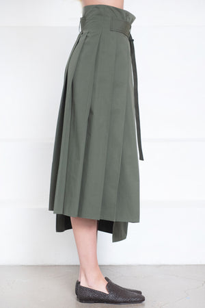 HACHE - A Strenge Skirt, Military Green