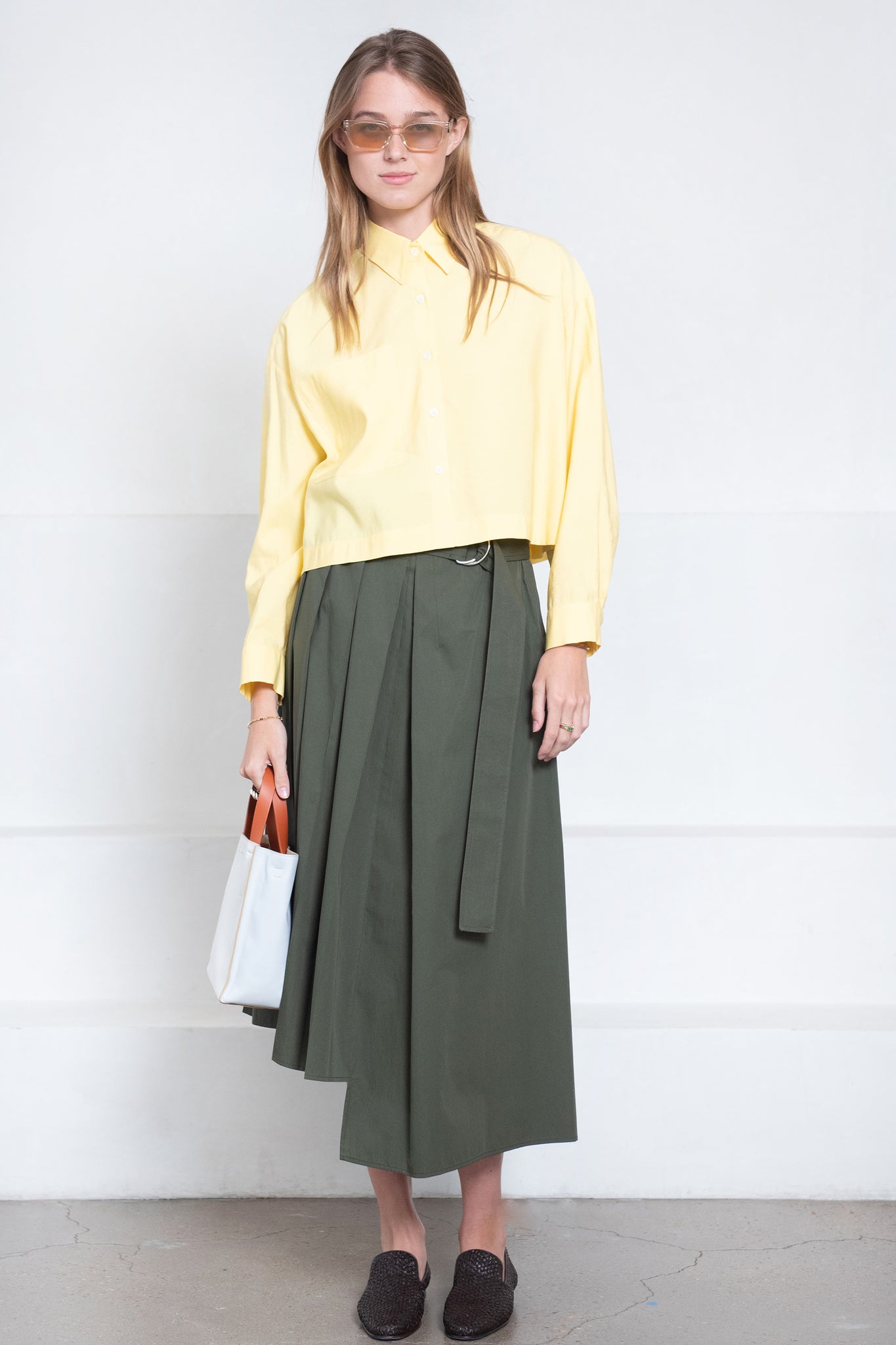 HACHE - A Strenge Skirt, Military Green