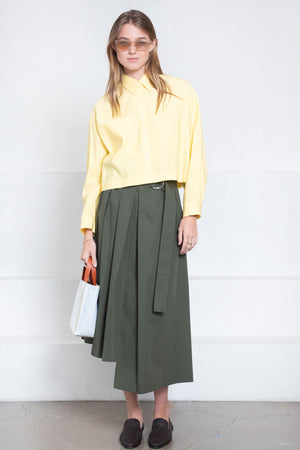 HACHE - A Strenge Skirt, Military Green