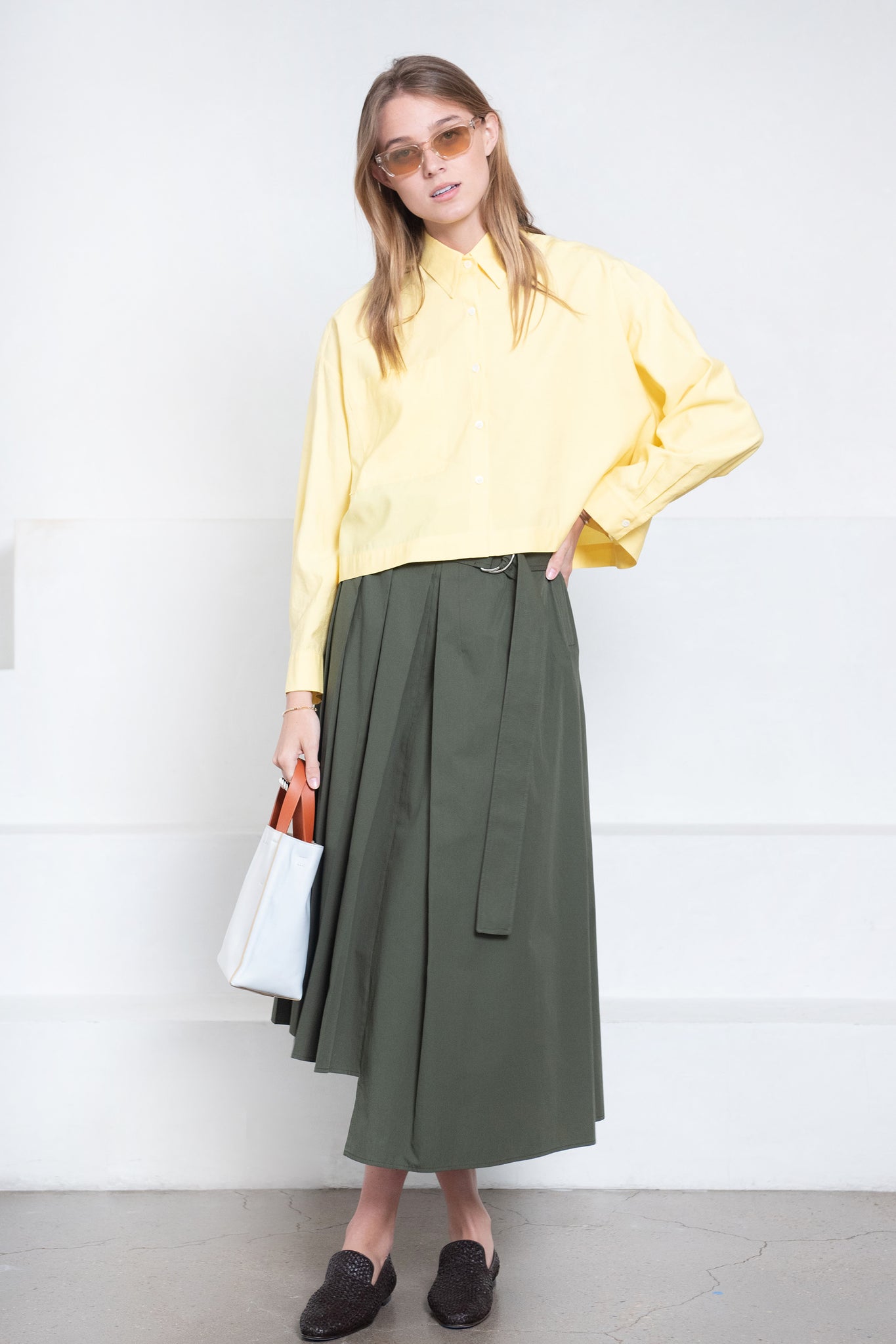 HACHE - A Strenge Skirt, Military Green