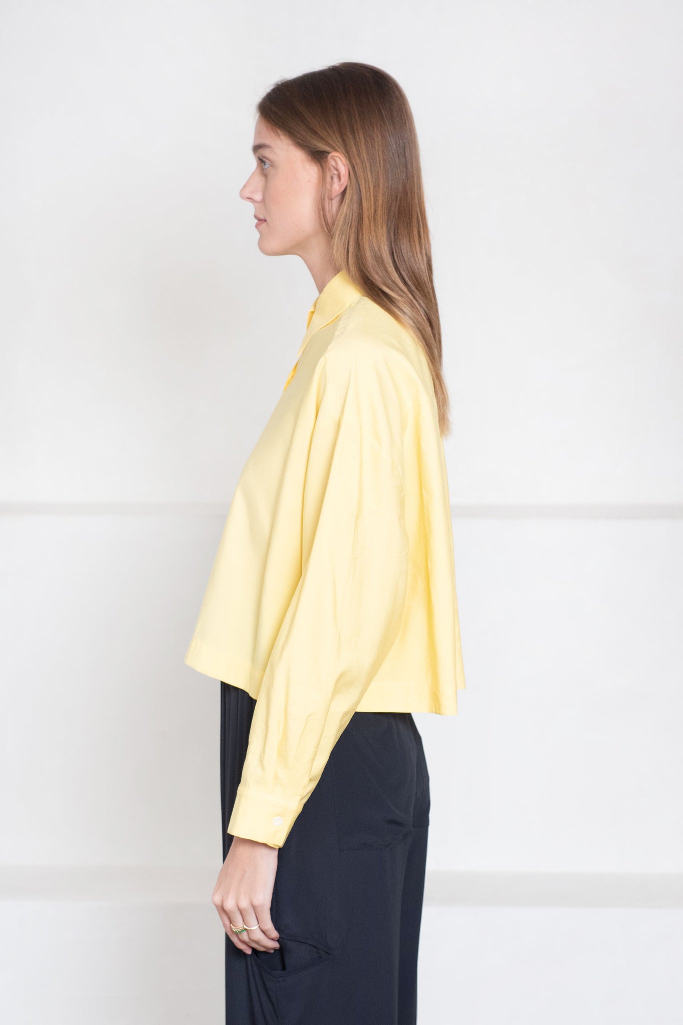 Hache - Box Shirt, Yellow