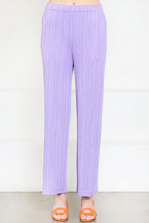 Pleats Please by Issey Miyake - Thicker Bottoms 2, Light Purple