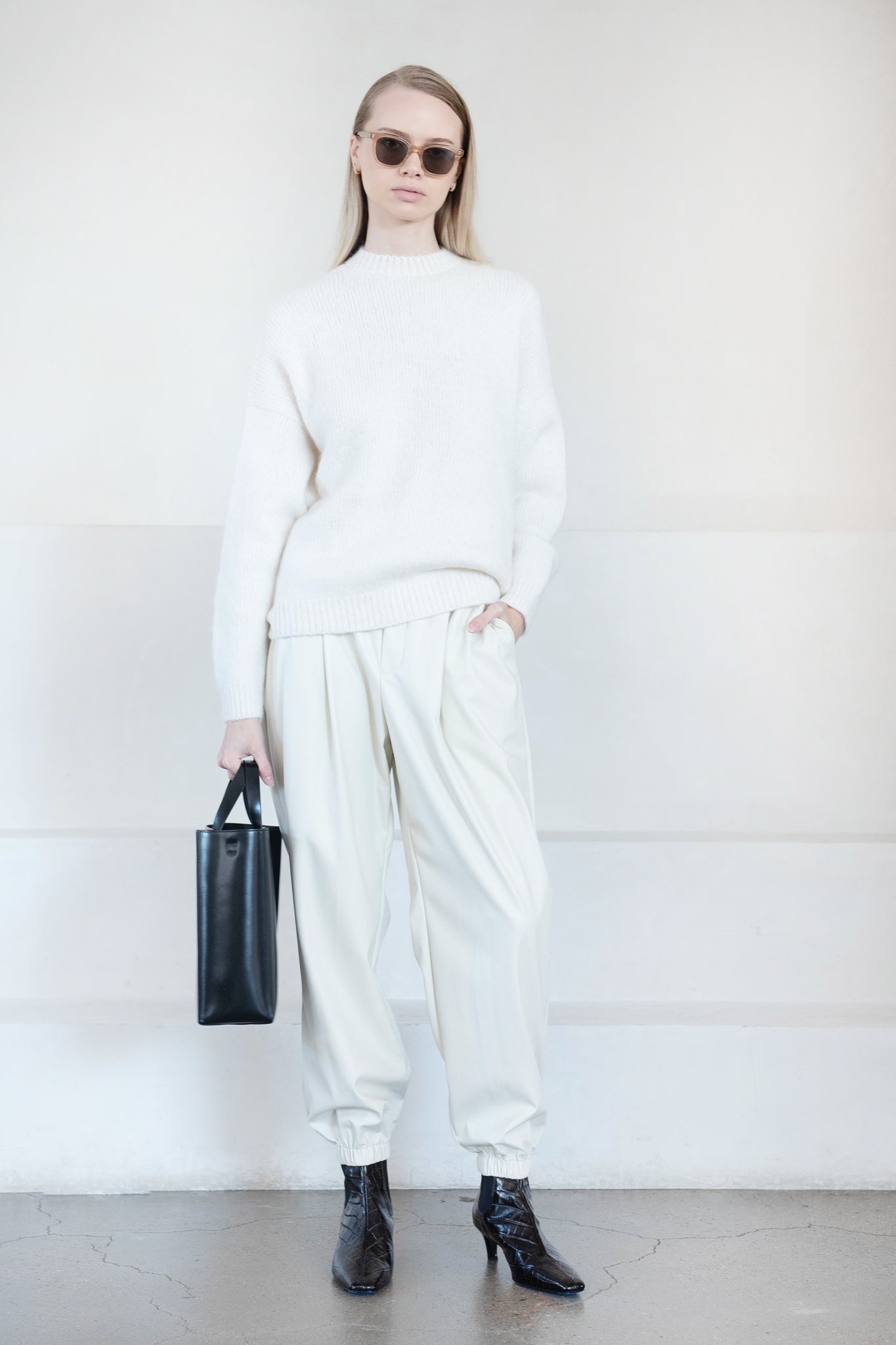 Issey Miyake - Figure Pants, Off White