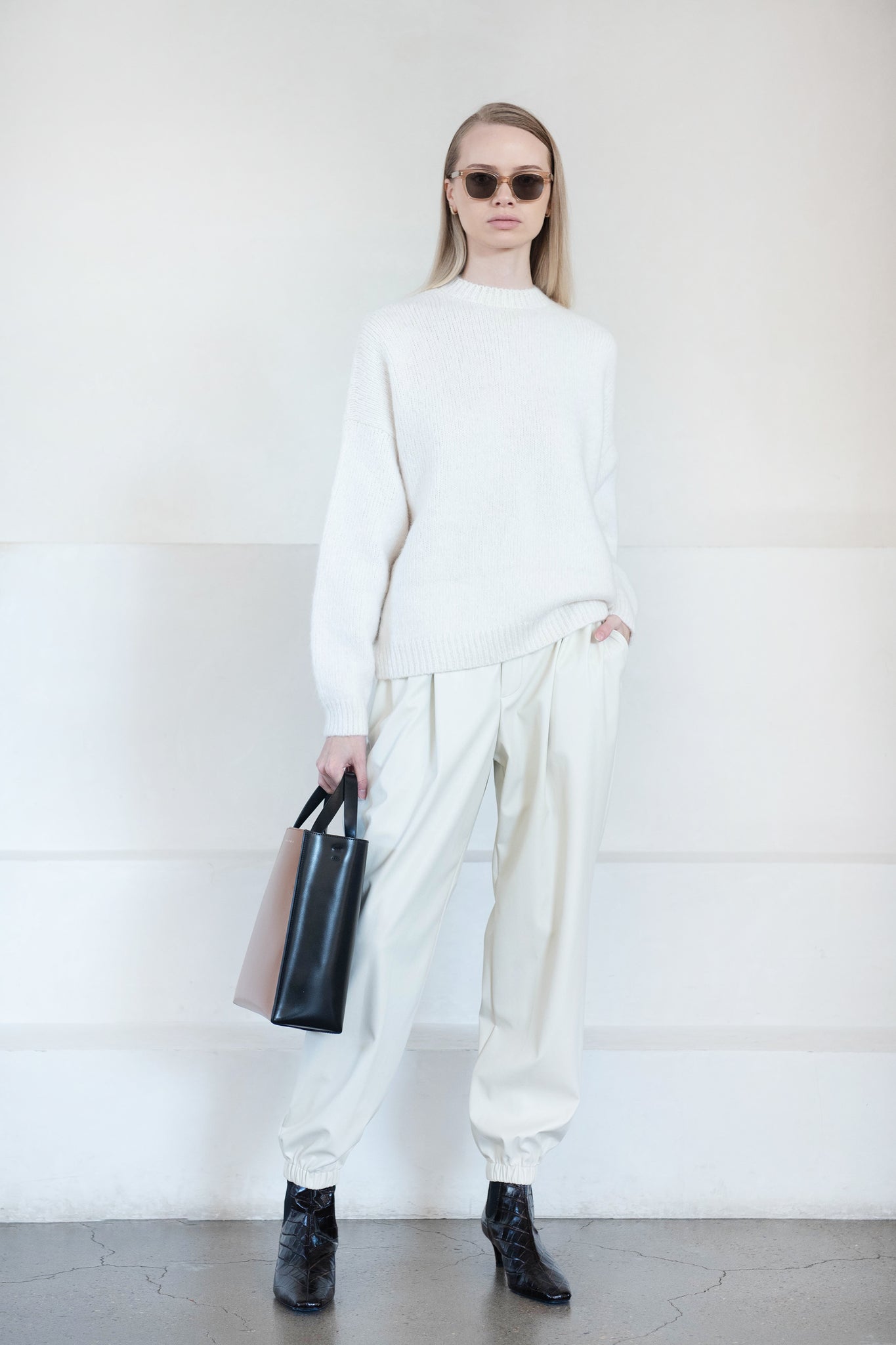 Issey Miyake - Figure Pants, Off White