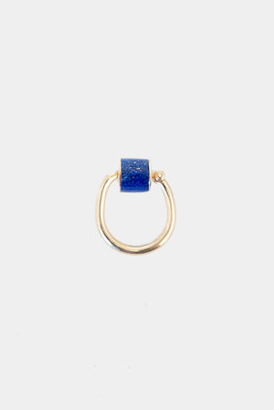 Chubby Trundle Lock Ring, Lapis