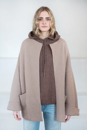 Lauren Manoogian - Felt Duo Coat, Cork