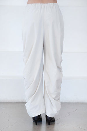 Lauren Manoogian - Mircocord Ruched Pants, Ivory