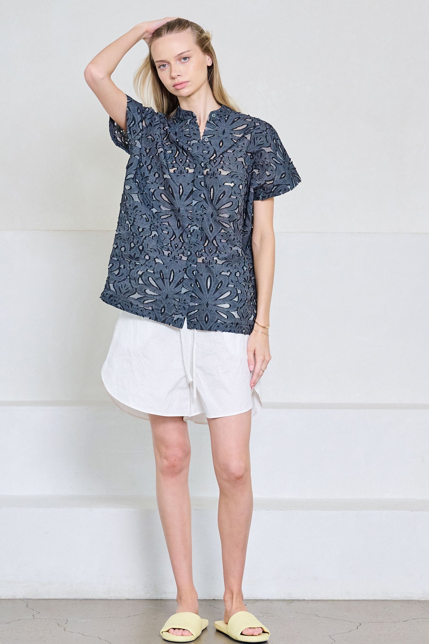 Lauren Manoogian - Wind Shorts, White