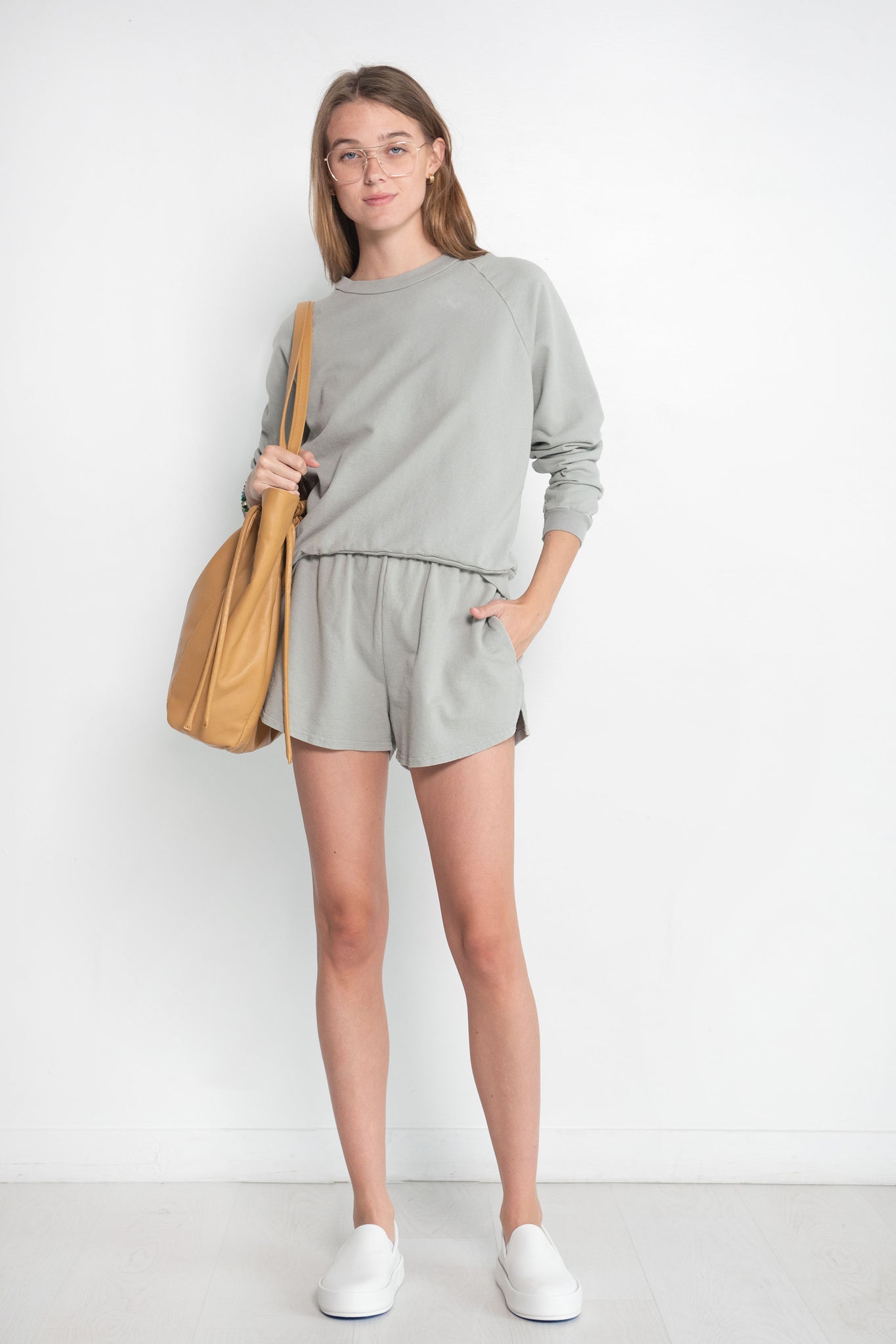 LASZLO - Rio Raglan Sleeve Sweatshirt, Peyote