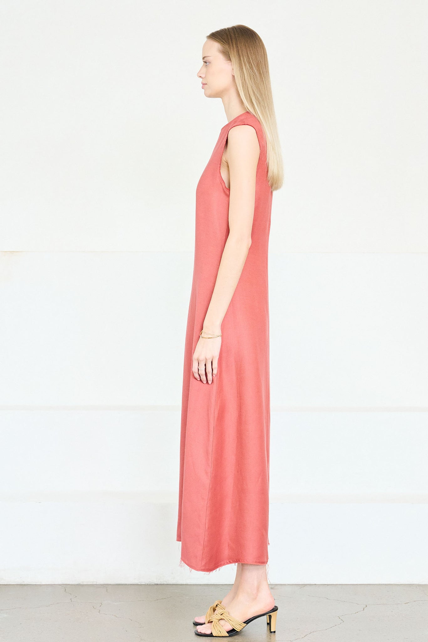 LOULOU STUDIO - Sonora Ling Dress, Cherry
