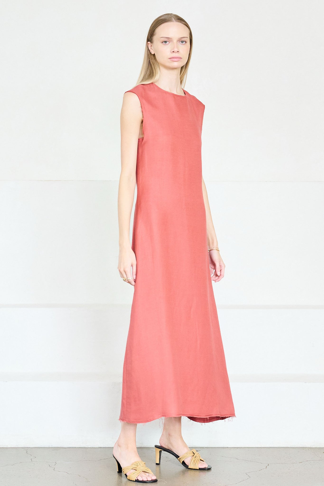 LOULOU STUDIO - Sonora Ling Dress, Cherry