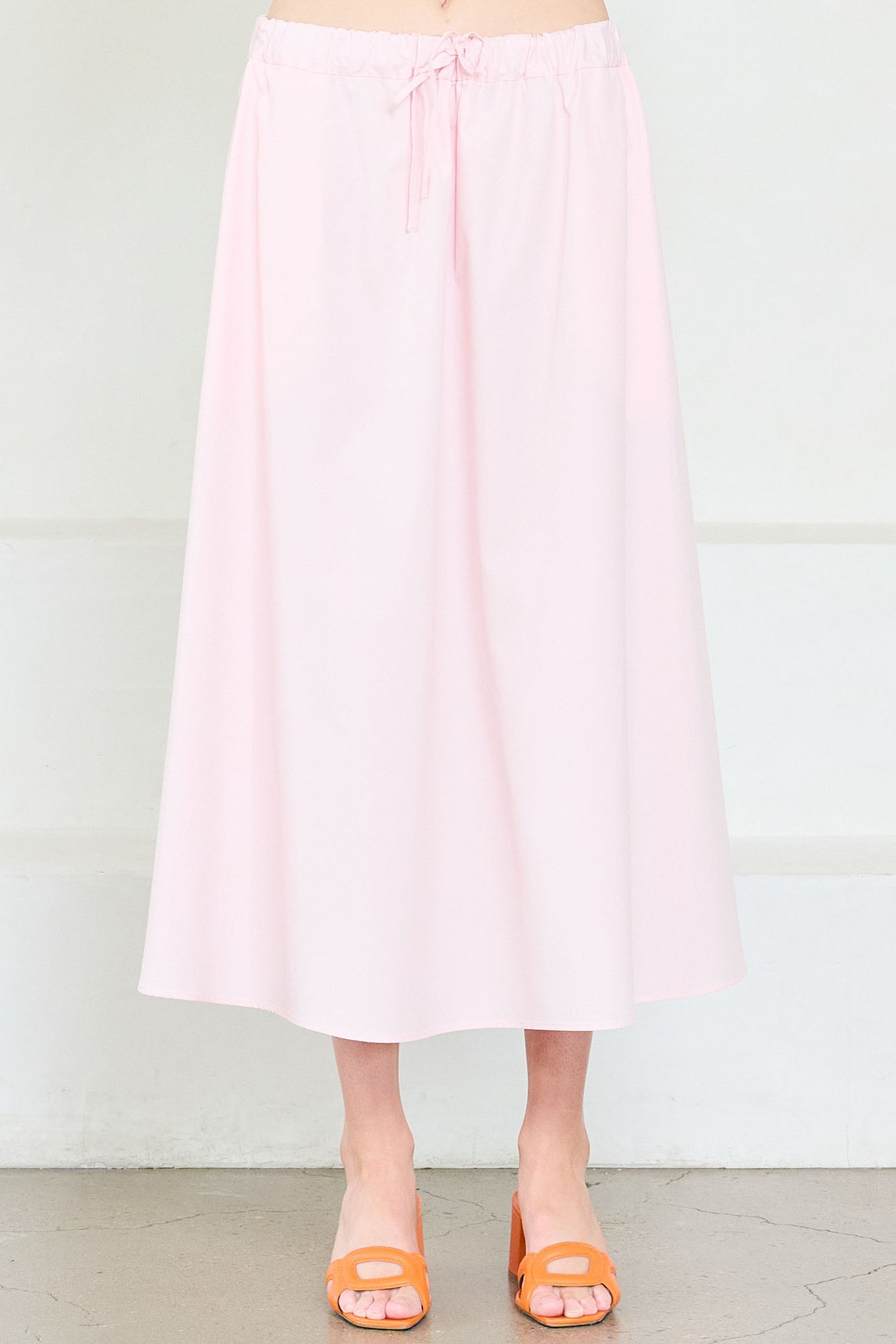 LOULOU STUDIO - Teli Long Skirt, Pink