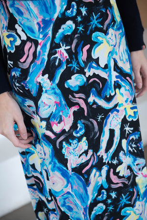 MARNI - Soft A-Line Skirt, Black