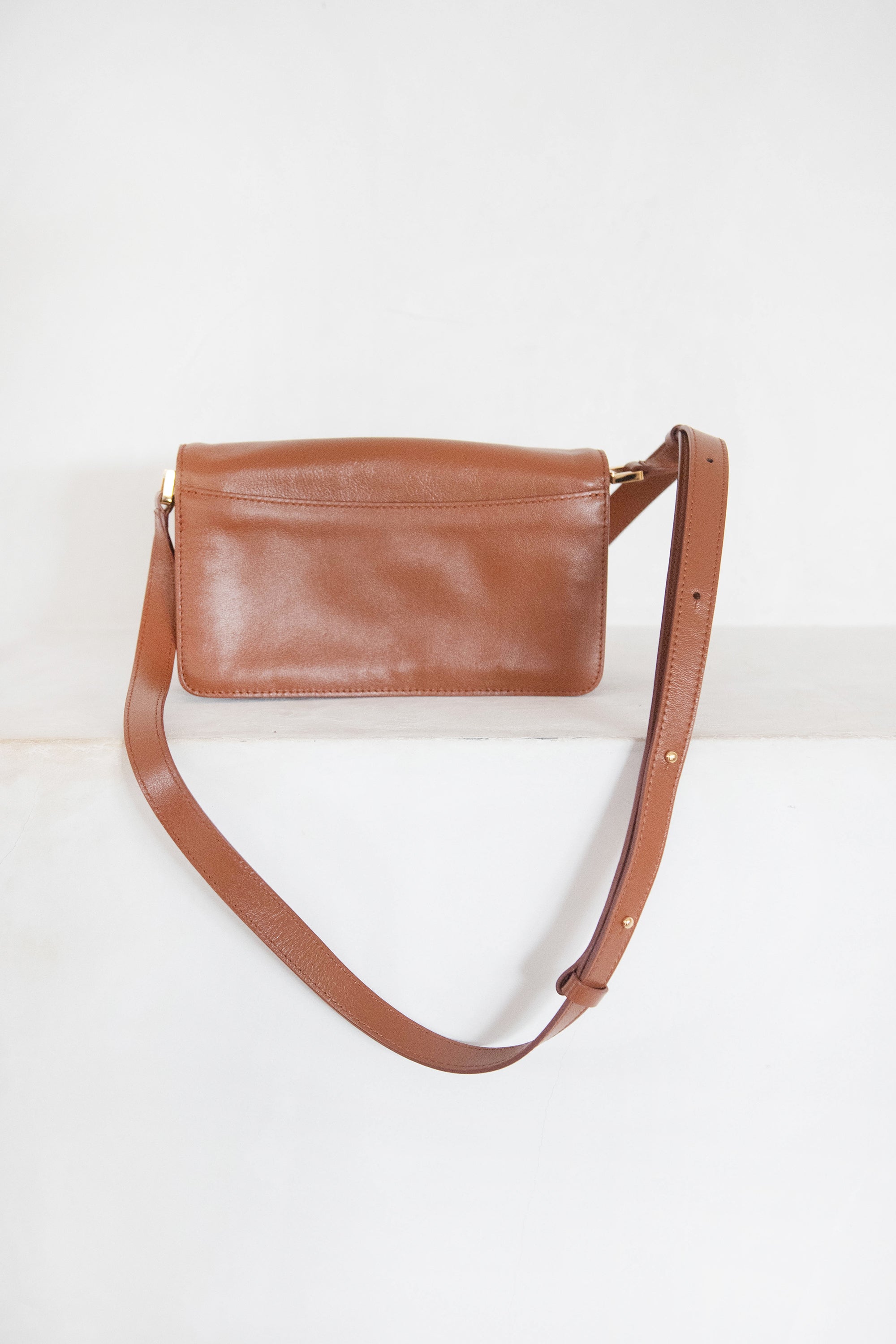 BROWN MARNI MARNI MEDIUM TRUNK SOFT BAG (SBMP0103U0P2644)