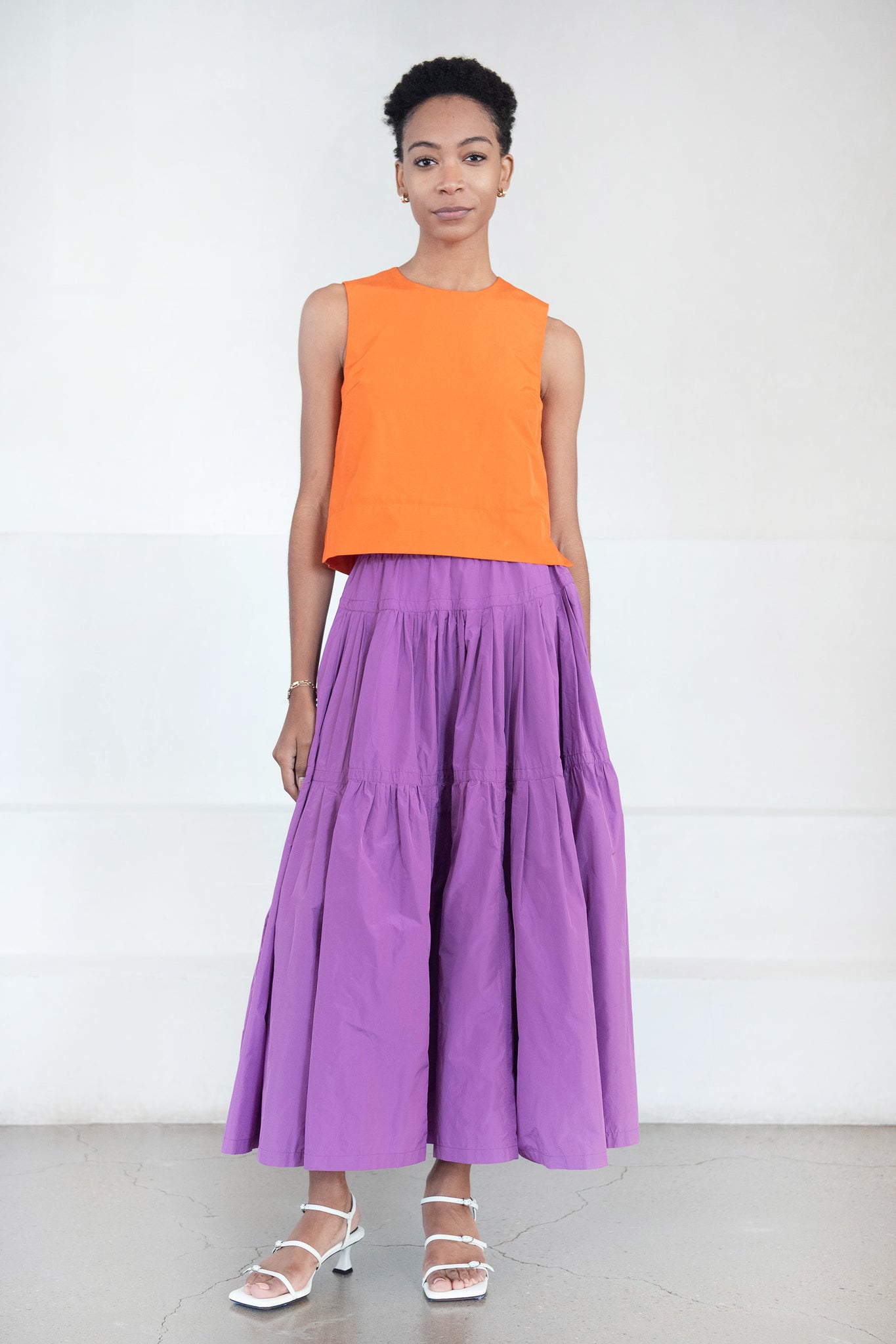 ODEEH - Midi Skirt, Amethyst