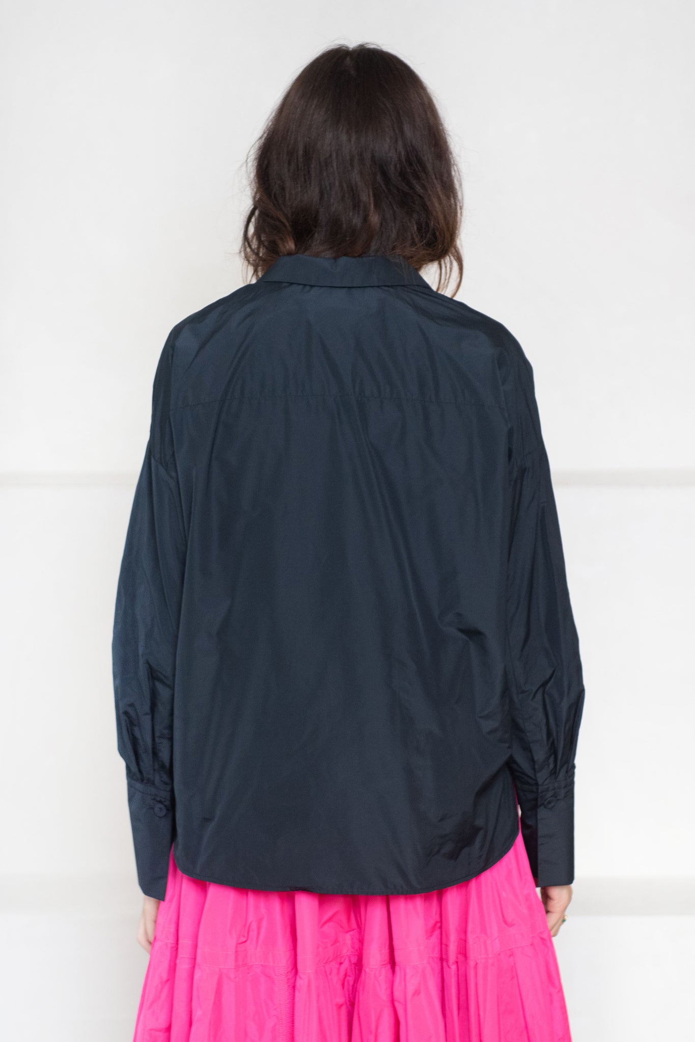 ODEEH - Front Pocket Shirt, Navy