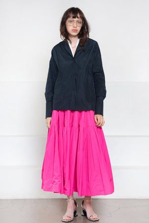 ODEEH - Front Pocket Shirt, Navy