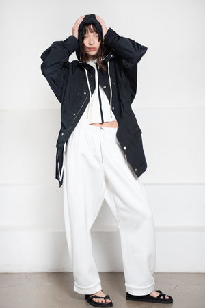 PLAN C - Hooded Jacket, Black