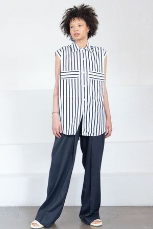 PLAN C - Trouser, Navy