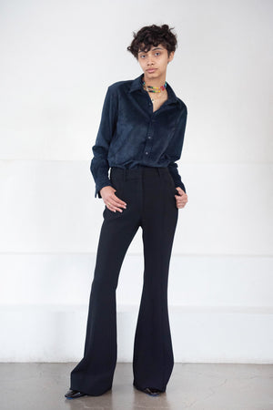 proenza schouler - BiStretch Crepe Pant, Black