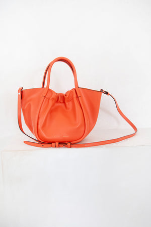 proenza schouler - Small Ruched Crossbody Tote, Papaya