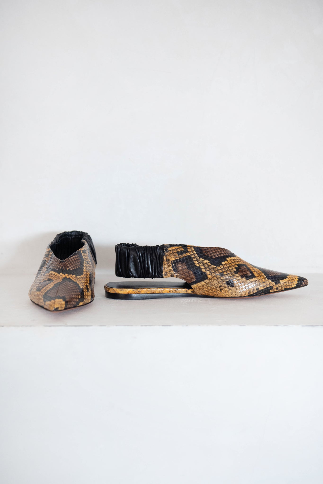 proenza schouler - Spike Slingback Slippers, Light Pastel Brown