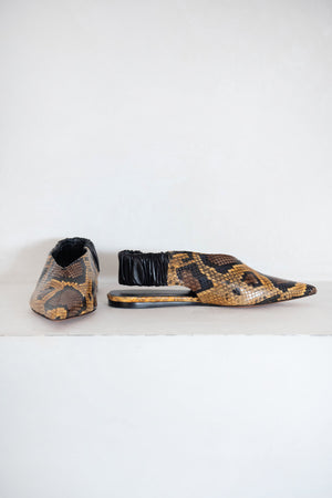 proenza schouler - Spike Slingback Slippers, Light Pastel Brown