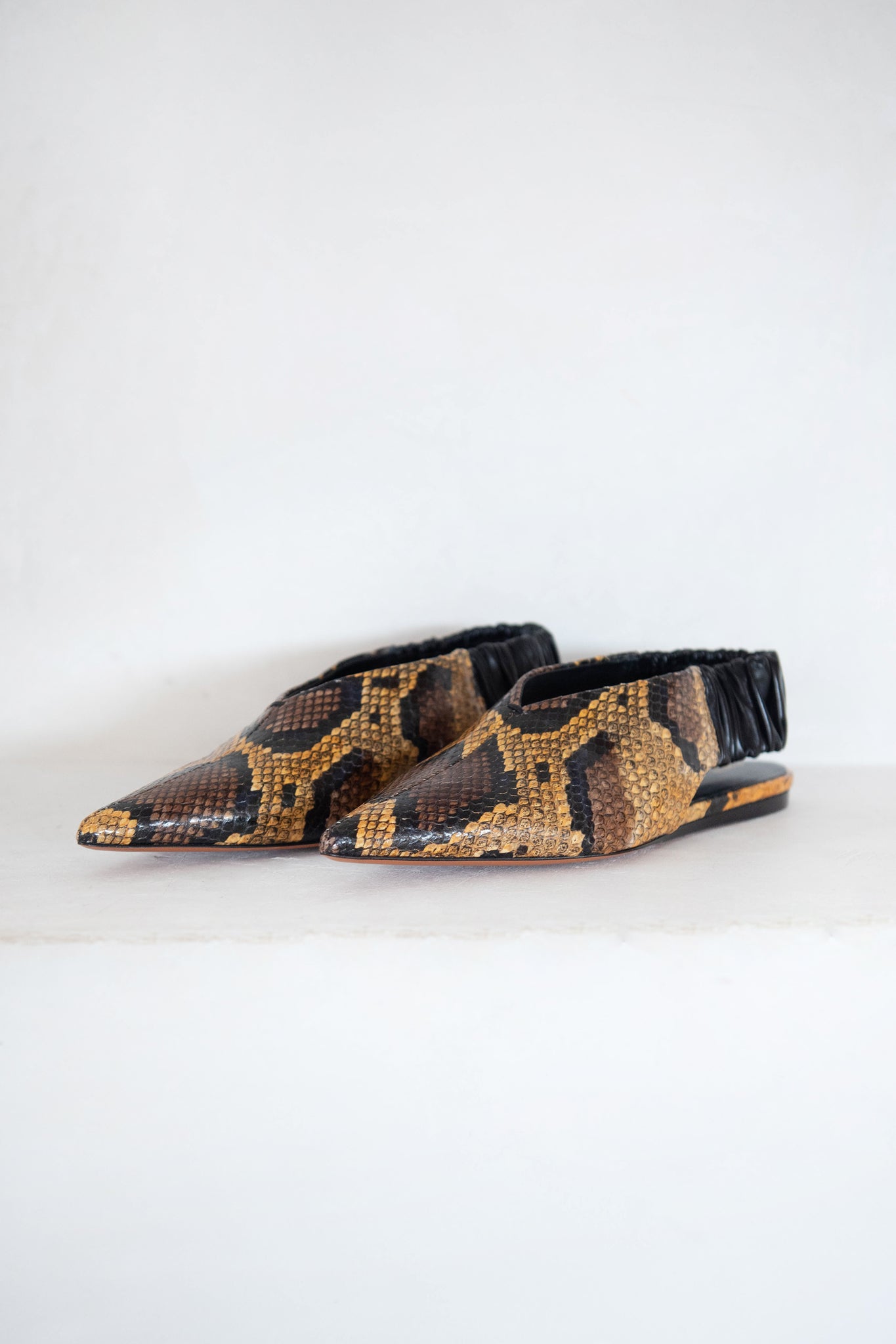 proenza schouler - Spike Slingback Slippers, Light Pastel Brown