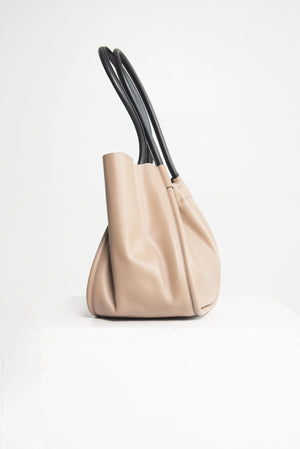 proenza schouler - LARGE RUCHED TOTE, LIGHT TAUPE