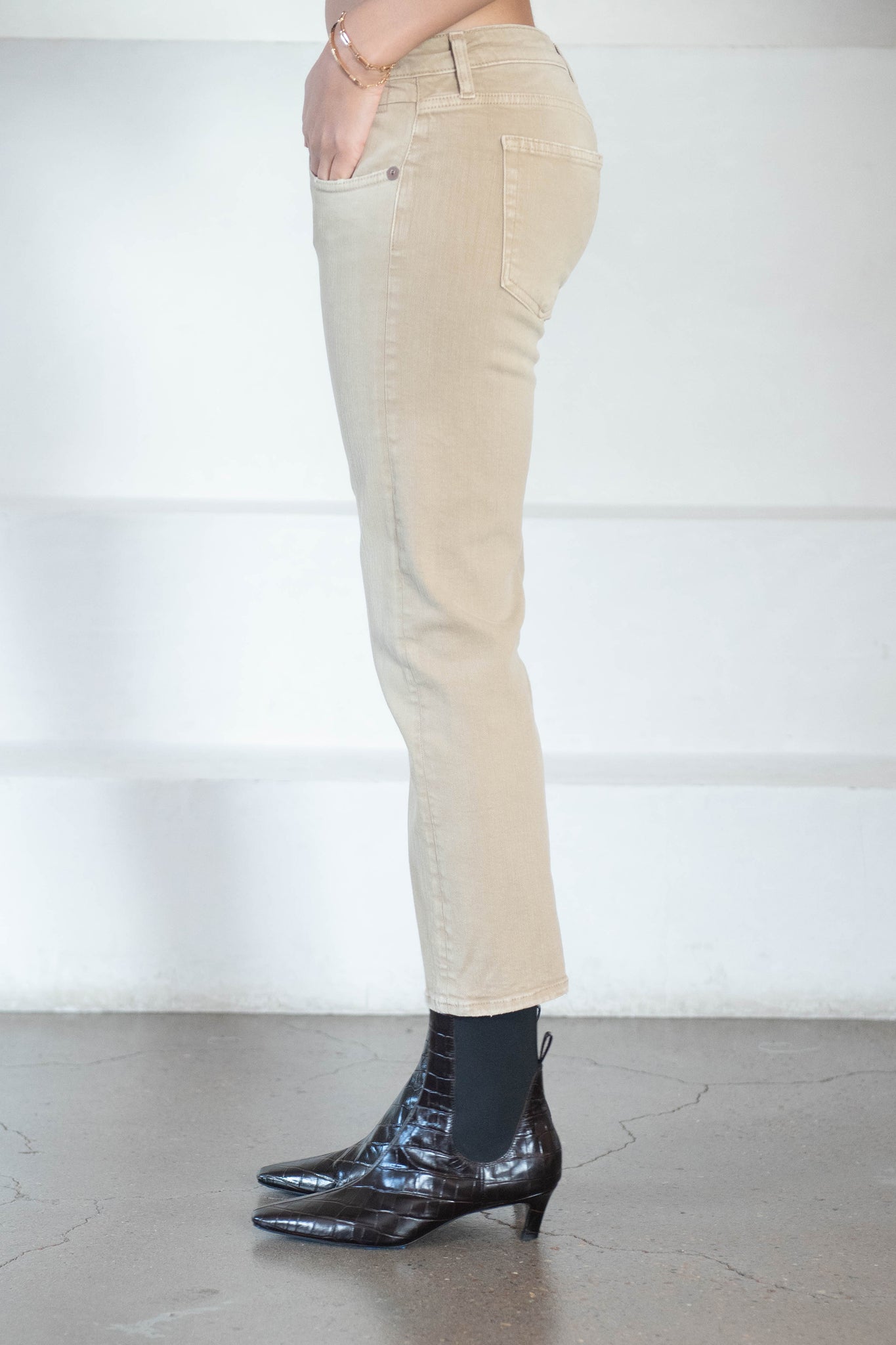 R13 - Boy Straight, Khaki