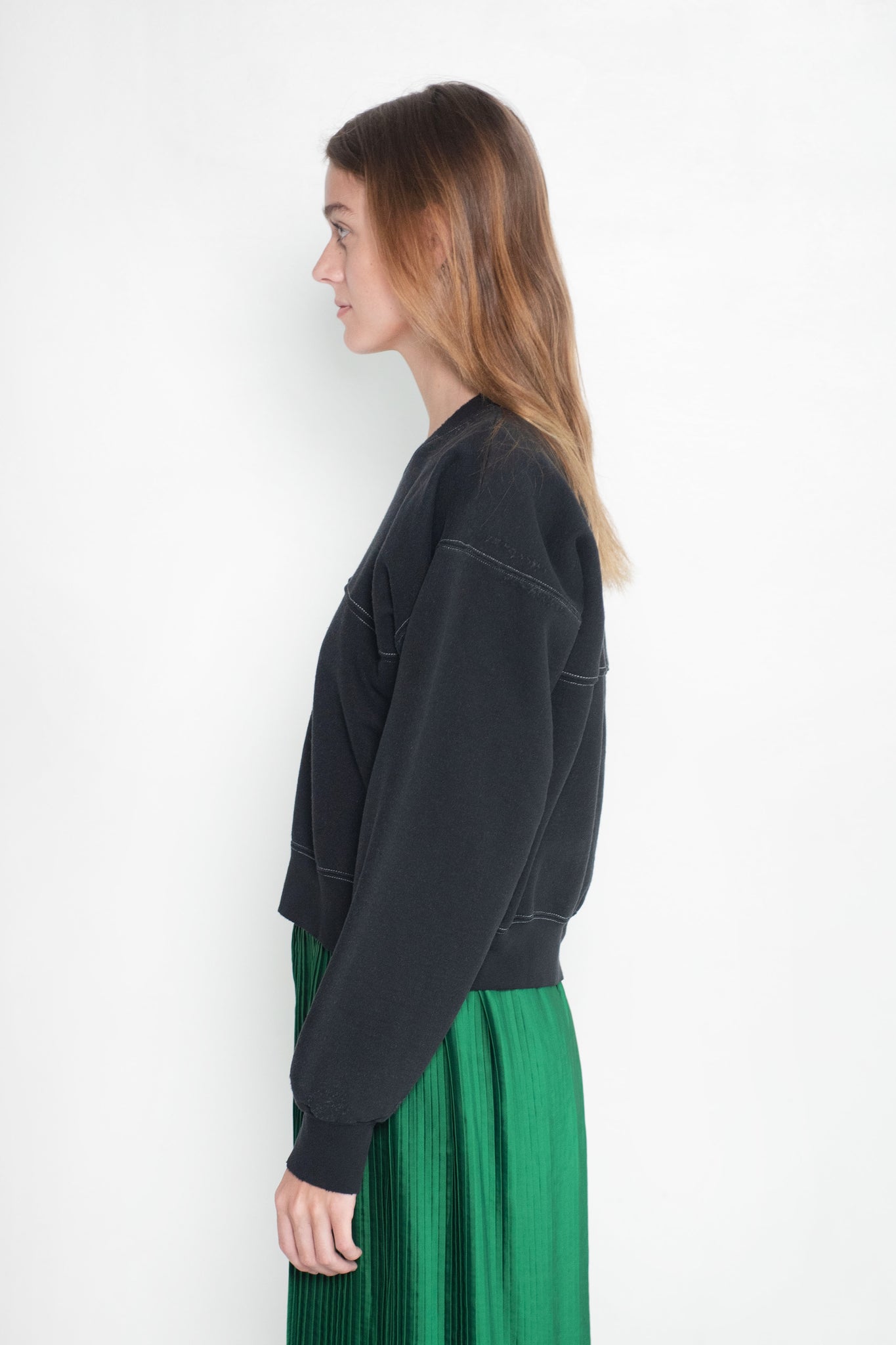 RACHEL COMEY - Marin Sweatshirt, Charcoal