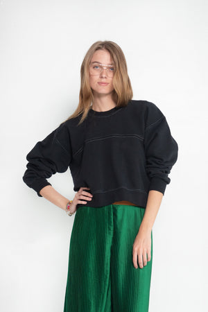 RACHEL COMEY - Marin Sweatshirt, Charcoal