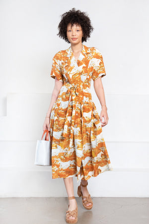RACHEL COMEY - Blasco Dress, Orange