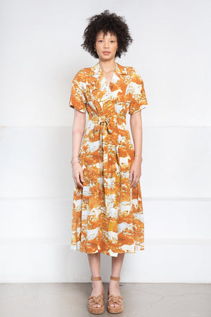 RACHEL COMEY - Blasco Dress, Orange