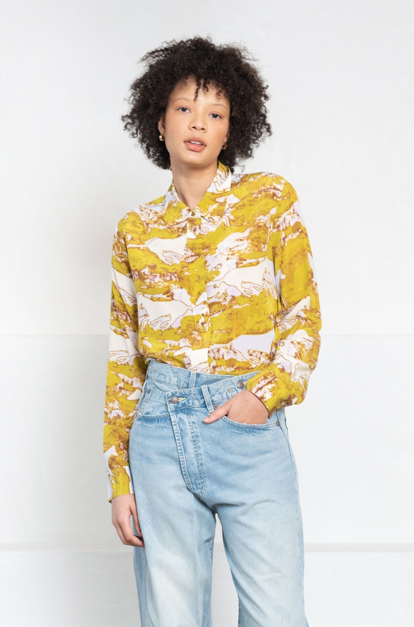 RACHEL COMEY - Fleet Top, Chartreuse